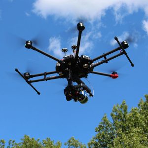 Nano-Hyperspec® and LiDAR mounted in DJI Matrice 600 Pro